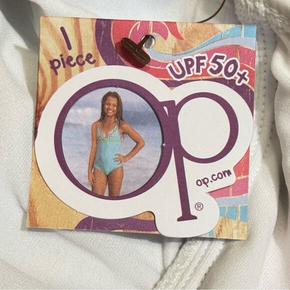 OP Colorful Kids Swimsuit surf Hawaiian halter neck side tie various sizes - Picture 7 of 8